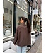 Ambika Oversized Blazer Brown