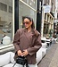 Ambika Oversized Blazer Brown