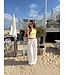 Linnen Broek Lou White Creme