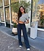 Extra Tall Linnen Broek Lou Navy