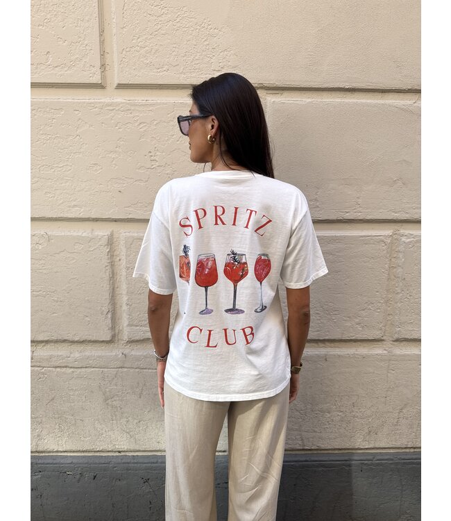 T-Shirt Aperol White