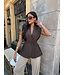 Gilet Luisa Brown