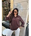 Blouse Striped Saint Brown