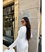 Vest Strikjes Gehaakt White