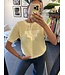 Top Crochet Paris Yellow