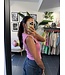 Gilet Top Pink Golden