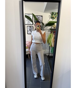 Pantalon Straight Yuul Grey