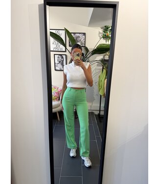 Pantalon Straight Yuul Light Green