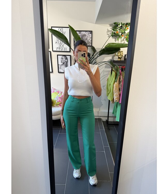 Pantalon Straight Yuul Green