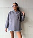 Ambika Oversized Blazer Grey