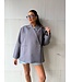 Ambika Oversized Blazer Grey