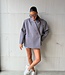 Ambika Oversized Blazer Grey