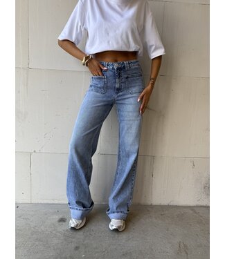 Denim Jeans Daisy Omslag