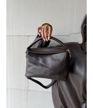 Bag Lexi Mole Brown Leather