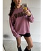 Trui Striped Ciao Pink Bordeaux