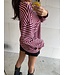 Trui Striped Ciao Pink Bordeaux