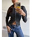 Trui Button Up Dark Grey