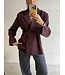 Blazer Blaze Bordeaux Getailleerd