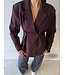 Blazer Blaze Bordeaux Getailleerd