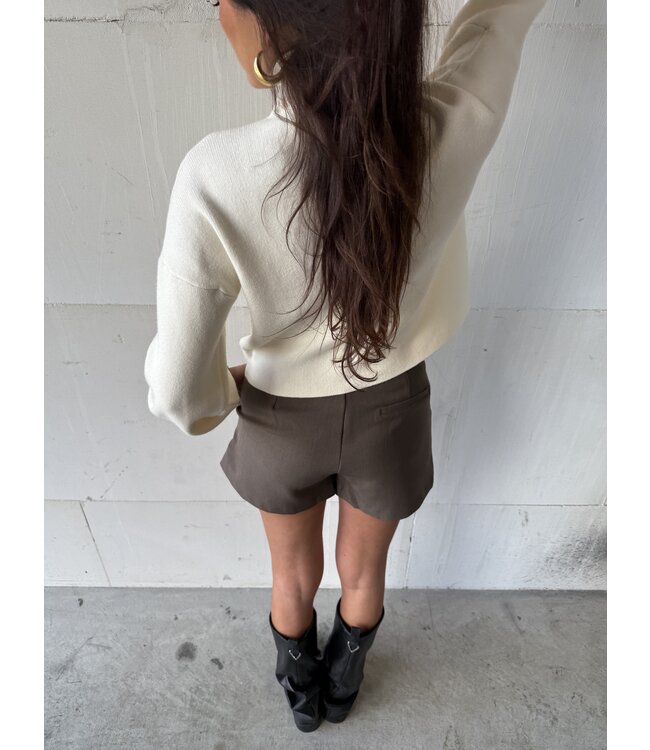 The Basic Short Taupe