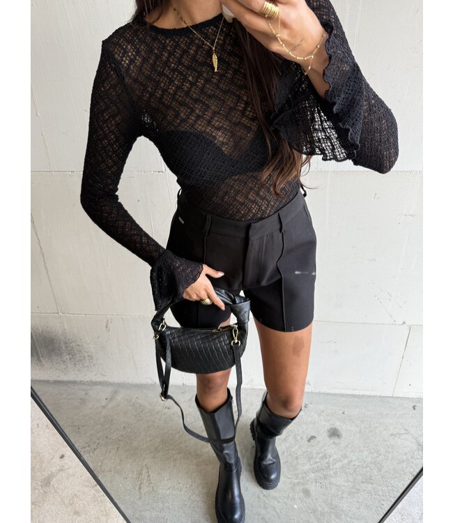 Top Lace Ruffle