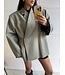 Ambika Oversized Blazer Army