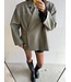 Ambika Oversized Blazer Army
