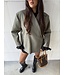 Ambika Oversized Blazer Army
