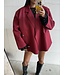 Ambika Oversized Blazer Bordeaux