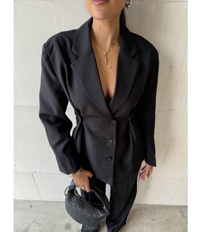 Blazer Blaze Black Getailleerd