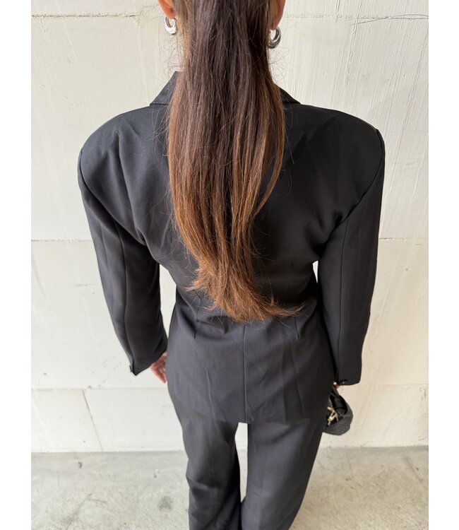 Blazer Blaze Black Getailleerd