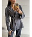 Blazer Blaze Grey Getailleerd