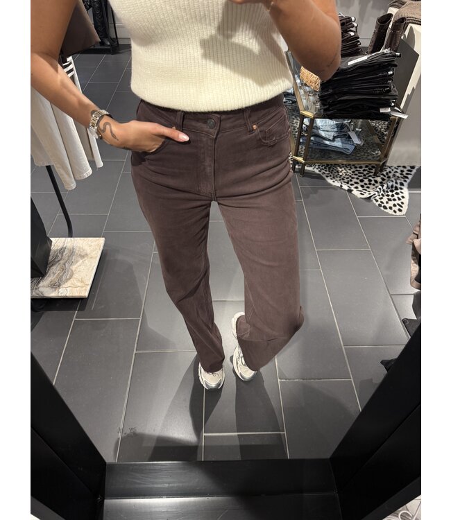 Jeans Tall Brown W3636-C