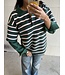 Longsleeve Striped Green Lizzy