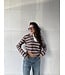 Longsleeve Striped Bo Brown