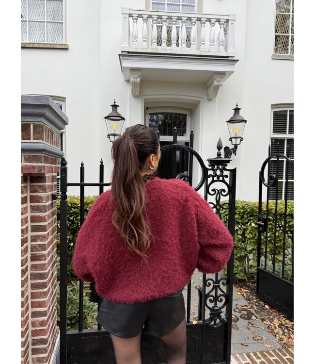 The Cozy Knit Bordeaux