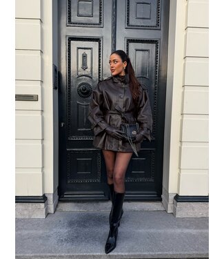 The Milan Trench Brown