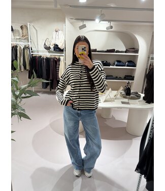 Trui Striped Kate Black