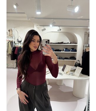 The Mesh Bordeaux Body