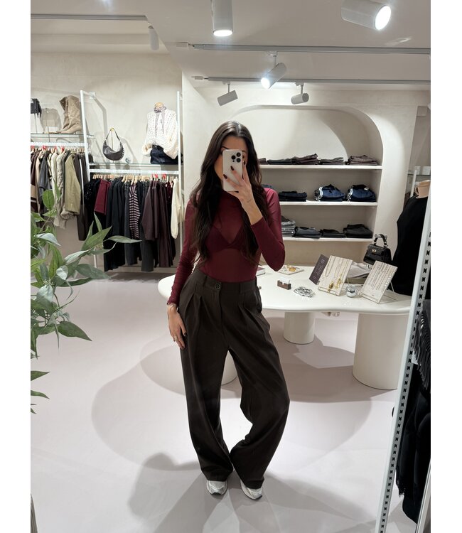 The Mesh Bordeaux Body