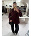 The Statement Blazer Bordeaux