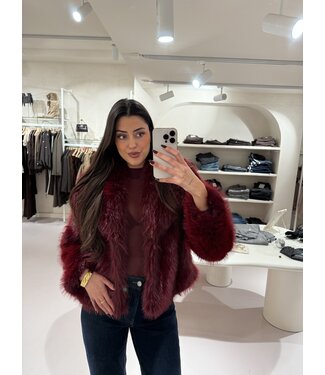 The Fake Fur Bordeaux