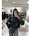 The Fake Leather Jacket Foxie Black