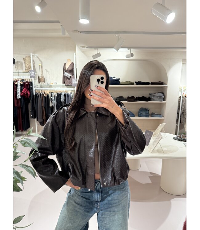 The Foxie Jacket Brown