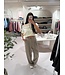 The Taupe Wide Leg Trousers