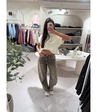 Balloon Jeans Sand W3832-4