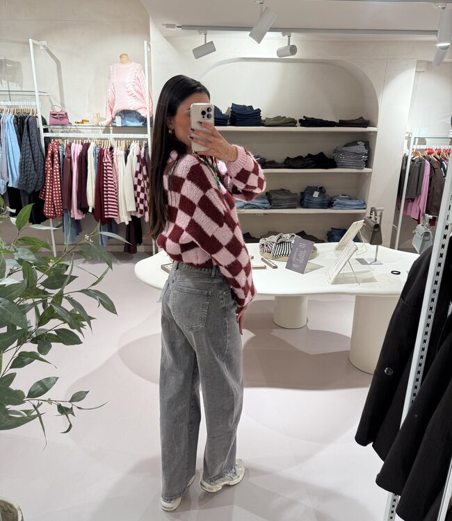 Balloon Jeans Grey W3717-G