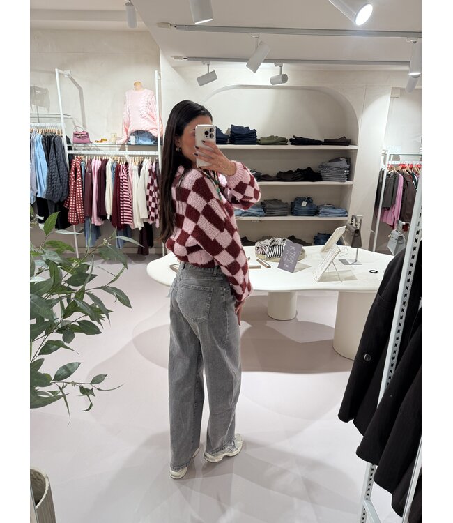 Balloon Jeans Grey W3717-G