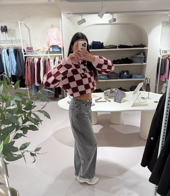 Balloon Jeans Grey W3717-G