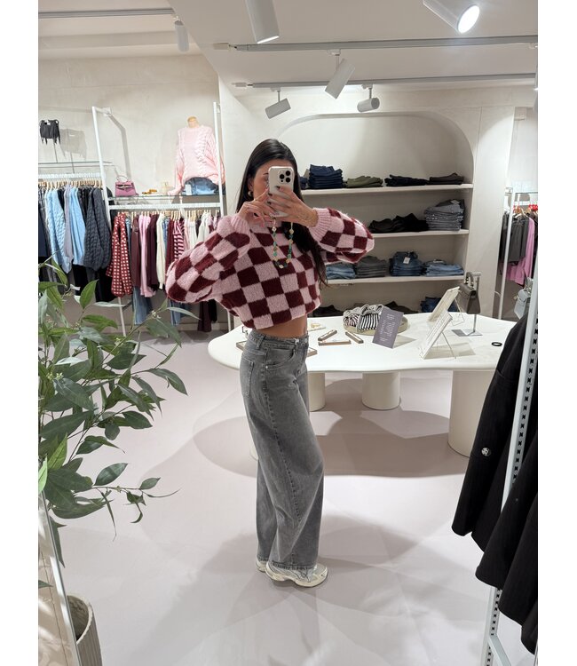 Balloon Jeans Grey W3717-G